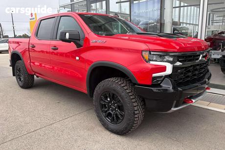 Red 2026 Chevrolet Silverado Crew Cab Pickup 1500 Zr2