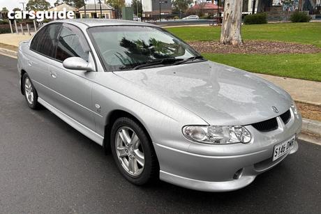 Silver 2002 Holden Commodore Sedan S