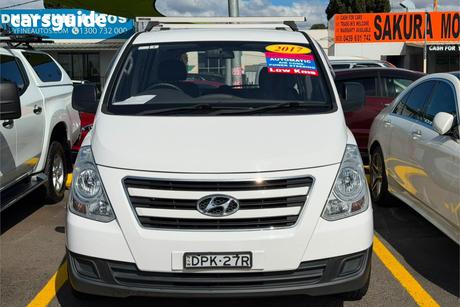 White 2017 Hyundai Iload Van 3S Twin Swing