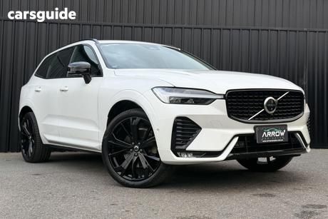 White 2023 Volvo XC60 Wagon Ultimate B5 Bright Mhev