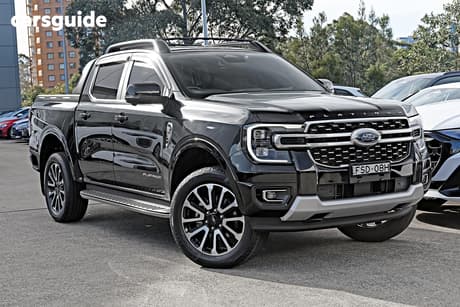 Black 2025 Ford Ranger Double Cab Pick Up Platinum 3.0 (4X4)