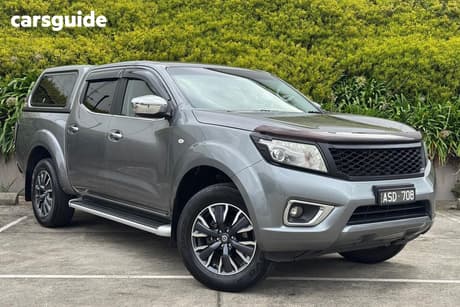 Grey 2017 Nissan Navara Dual Cab Utility St (4X2)