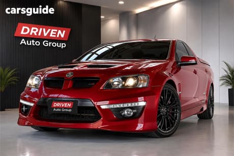 Red 2011 HSV Maloo Utility R8