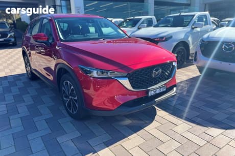 Red 2026 Mazda CX-5 Wagon G25 Touring (Fwd)