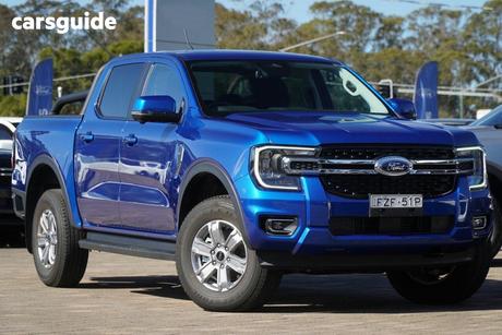 Blue 2025 Ford Ranger Double Cab Pick Up Xlt 3.0 (4X4)