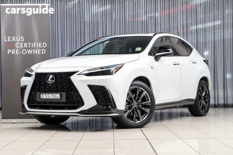 White 2025 Lexus NX450H+ Wagon F Sport + Ep2 Phev Awd