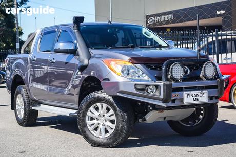 Grey 2013 Mazda BT-50 Dual Cab Utility Xtr (4X4)