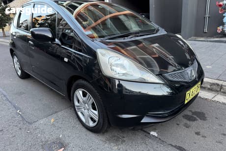 Black 2009 Honda Jazz Hatchback Gli