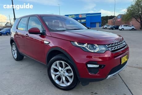 Red 2019 Land Rover Discovery Sport Wagon Td4 (132Kw) Hse 5 Seat