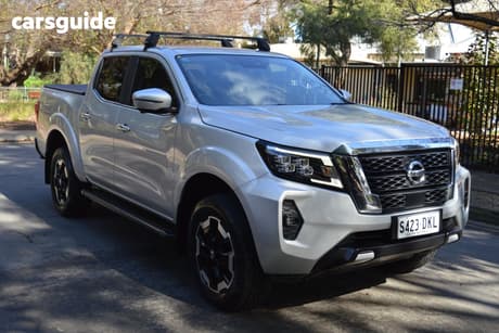 Silver 2021 Nissan Navara Dual Cab Pick-up St-X (4X4) Leather/Sunroof
