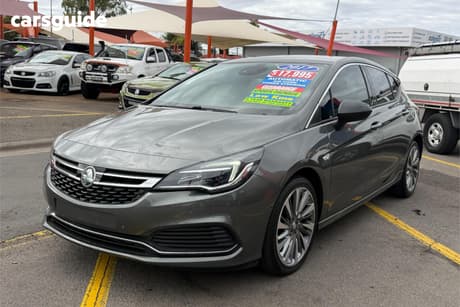 Grey 2017 Holden Astra Hatchback Rs-V