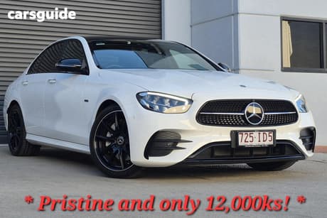 White 2023 Mercedes-Benz E200 Sedan