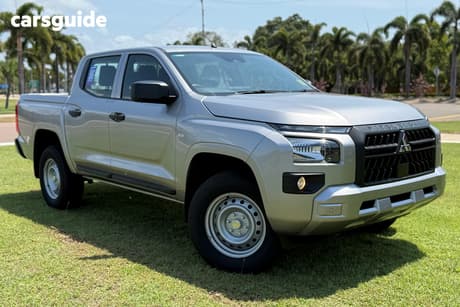 Silver 2026 Mitsubishi Triton Double Cab Pick Up Glx (4X4)
