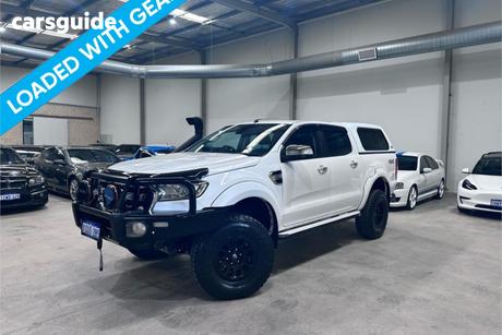 White 2017 Ford Ranger Ute Tray XLT