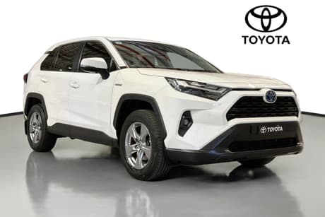 White 2022 Toyota RAV4 Wagon Gx (Awd) Hybrid