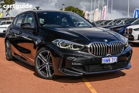 Black 2022 BMW 1 Hatch 118I M SPORT F