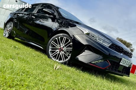 Black 2021 Kia Cerato Sedan Gt