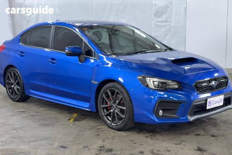 Blue 2018 Subaru WRX Sedan Premium (Awd)