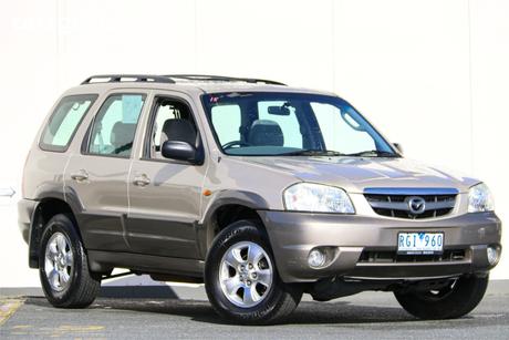 Silver 2001 Mazda Tribute Wagon Classic