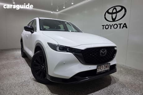 White 2022 Mazda CX-5 Wagon Gt Sp (Awd)