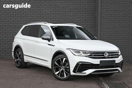 White 2022 Volkswagen Tiguan Wagon Allspace 147Tdi R-Line
