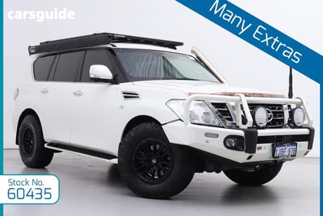 White 2019 Nissan Patrol Wagon Ti (4X4)