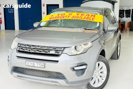 Grey 2015 Land Rover Discovery Sport Wagon Sd4 Se