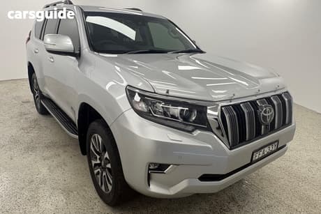 Silver 2023 Toyota Landcruiser Prado Wagon Vx