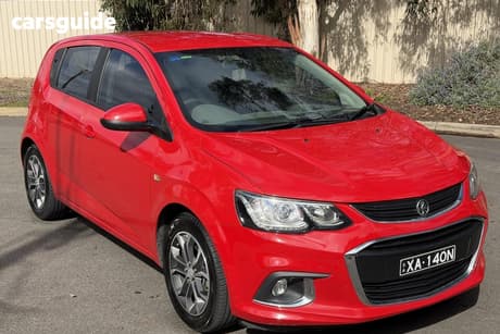 Red 2018 Holden Barina Hatchback Cd