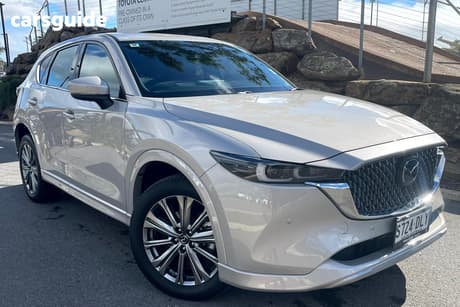Silver 2024 Mazda CX-5 Wagon G25 Akera (Awd)