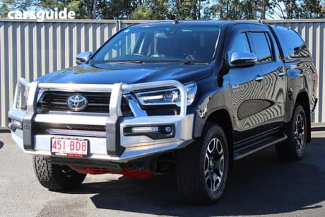 Black 2021 Toyota Hilux Double Cab Pick Up Sr5 (4X4)