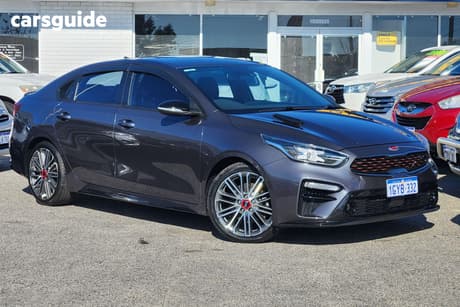 Black 2020 Kia Cerato Sedan Gt Safety Pack