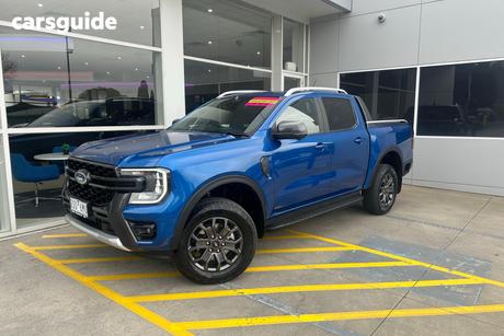 Blue 2025 Ford Ranger Double Cab Pick Up Wildtrak 2.0 (4X4)