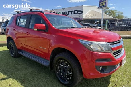 Red 2017 Holden Trailblazer Wagon Lt (4X4)