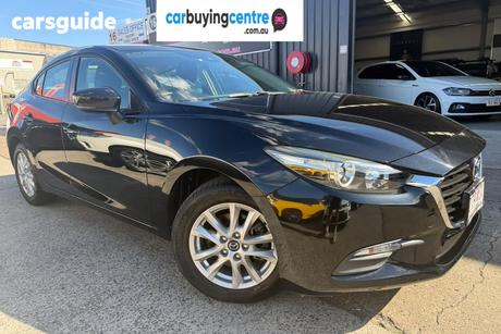 Black 2017 Mazda 3 Sedan Neo