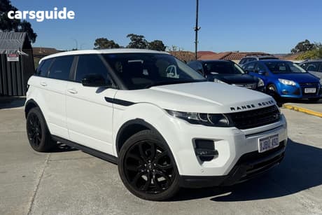 White 2015 Land Rover Range Rover Evoque Wagon Sd4 Pure