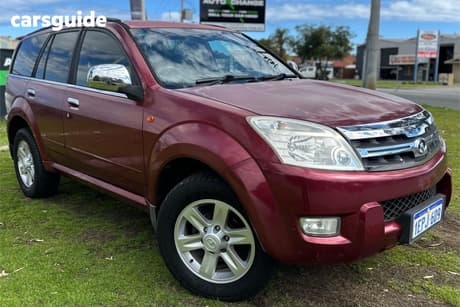 Red 2010 Great Wall X240 Wagon (4X4)