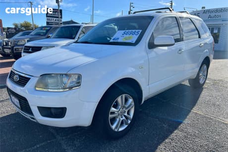 White 2010 Ford Territory Wagon Ts (Rwd)