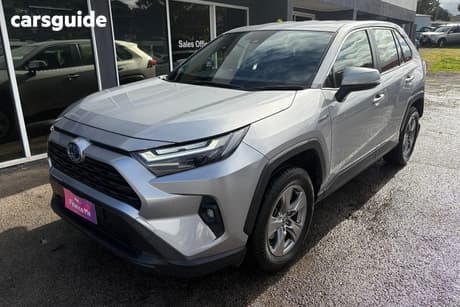 Silver 2024 Toyota RAV4 Wagon Gx (2Wd) Hybrid