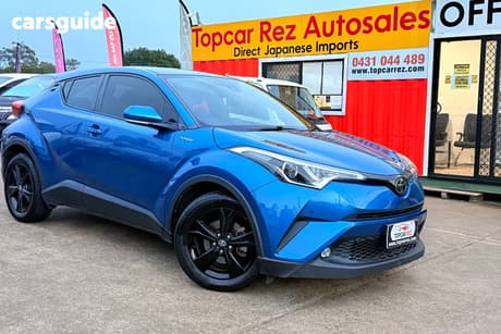 Blue 2018 Toyota C-HR Wagon (2Wd)