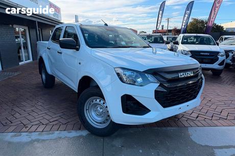 White 2026 Isuzu D-MAX Crew Cab Utility Sx (4X2) High-Ride
