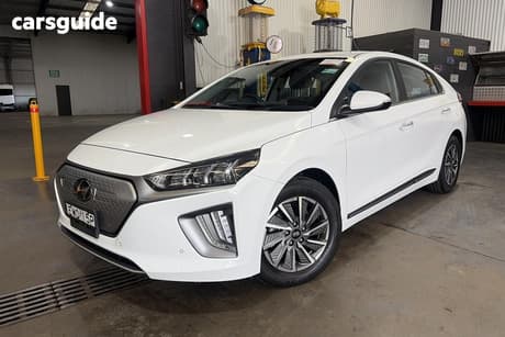 White 2022 Hyundai Ioniq Hatchback Electric Premium