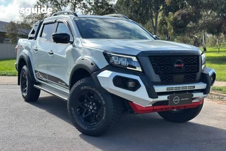 White 2021 Nissan Navara Dual Cab Pick-up Pro-4X Warrior (4X4)