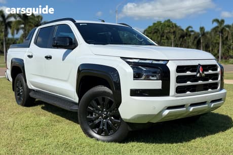White 2026 Mitsubishi Triton Double Cab Pick Up Gsr (4X4)