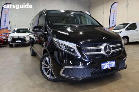 Black 2021 Mercedes-Benz V250 Wagon D Avantgarde Mwb