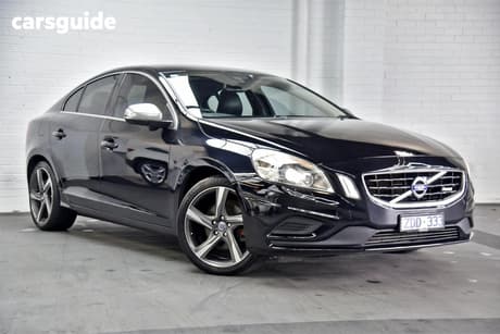 Black 2012 Volvo S60 Sedan T5