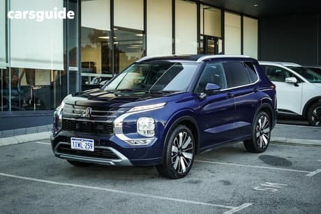 Blue 2025 Mitsubishi Outlander Wagon Exceed 5 Seat (Awd)