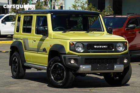 Yellow 2026 Suzuki Jimny Wagon Rhino