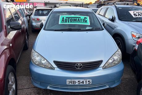 Blue 2005 Toyota Camry Sedan Altise