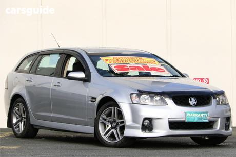 Silver 2011 Holden Commodore Sportswagon Sv6